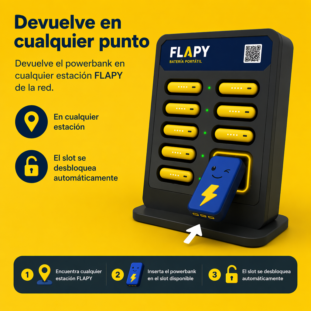 Devuelve en cualquier estación